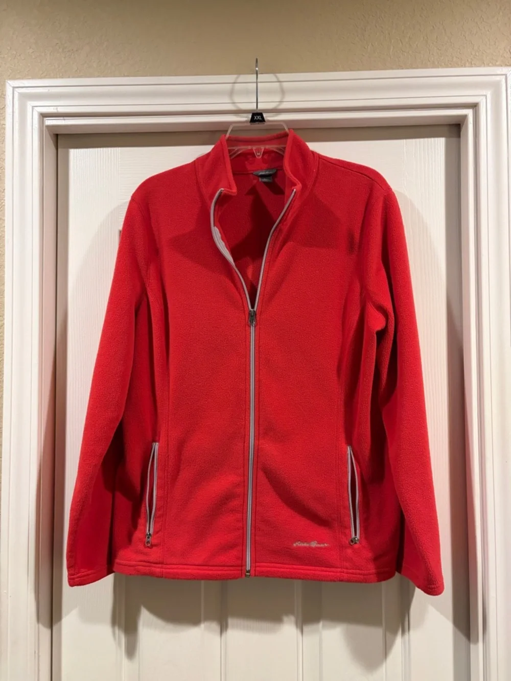 Eddie Bauer Womens Red Full-Zip Jacket Size L - Picture 2 of 6
